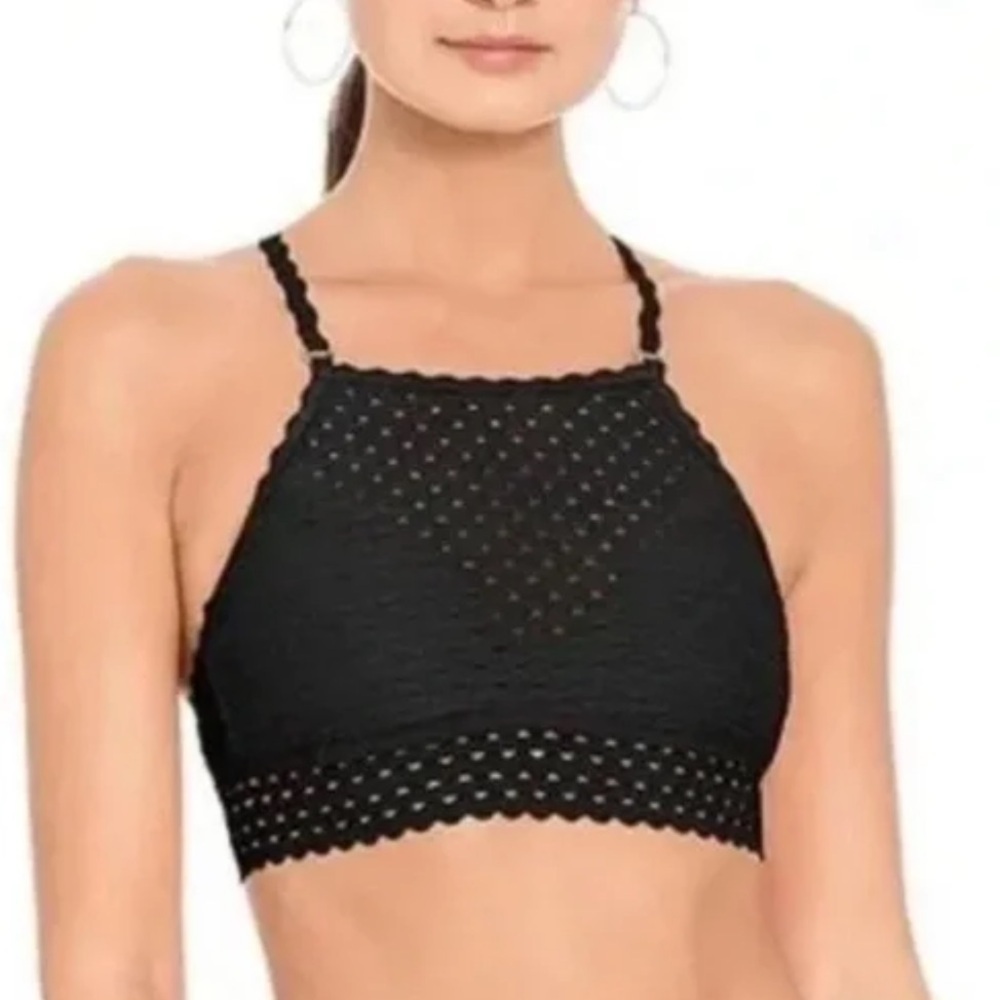 Robin Piccone | Chira Women’s Bikini Top | Halter Bikini Top | NWT